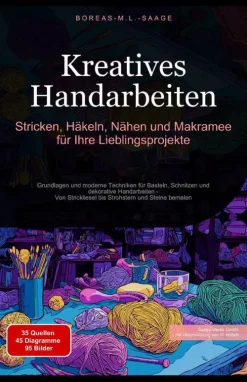 Kreatives Handarbeiten: Stricken, Häkeln, Nähen und Makramee für Ihre Lieblingsprojekte*Saage Media GmbH - Deutschland Clearance