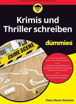 Wiley-VCH GmbH Medienwissenschaft-Krimis und Thriller schreiben für Dummies