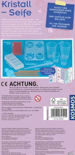 Kristall-Seife gieße und gestalte deine eigenen Seifen*Franckh-Kosmos New