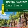 Freytag + Berndt Karten & Atlanten-Kroatien - Slowenien, Autoatlas 1:150.000, freytag & berndt