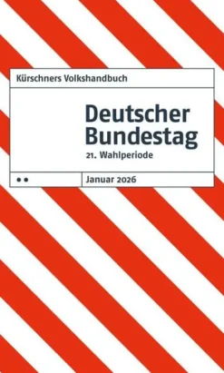 NDV Neue Darmstädter Vlgs Politik & Arbeit*Kürschners Volkshandbuch Deutscher Bundestag