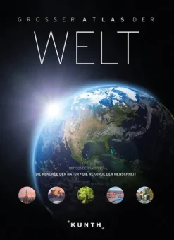 Kunth GmbH & Co. KG Karten & Atlanten-KUNTH Weltatlas Großer Atlas der Welt