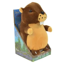 OBILO Puppen & Stofftiere-Laber Murmeltier, sprechendes Kuscheltier