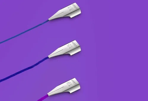 LAMY Füller & Tinte-Füller Set joy Al-black 011 Schönschreibfüller mit 3 Federspitzen