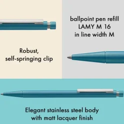 Kugelschreiber 256 cp1 aquamarine M*LAMY Online