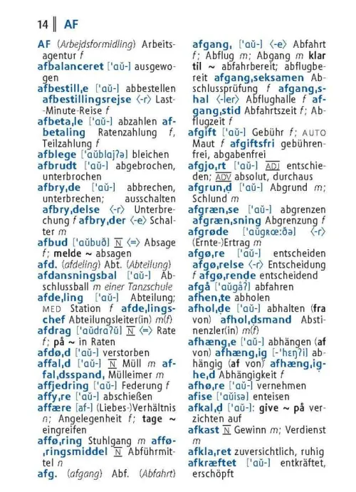 Langenscheidt bei PONS Lexika & Sprachen*Langenscheidt Universal-Wörterbuch Dänisch