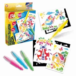 Carletto Deutschland GmbH Basteln & Kreatives*Lansay - BLOPENS Sprühstifteset Mini Natur