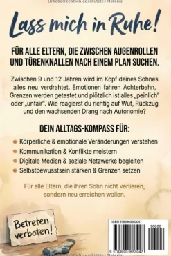 Lass mich in Ruhe! Vorpubertät bei Jungs meistern: Was Jungen zwischen 9 und 12 Jahren wirklich brauchen. Der praktische Eltern-Ratgeber*Fabriam Verlag Sale