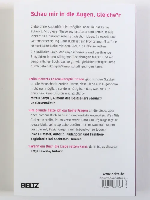 Beltz Verlagsgruppe Beziehungen & Sexualität-Lebenskompliz*innen