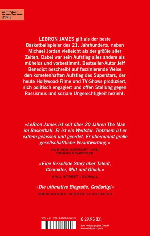 Edel Sports Sport & Abenteuer-LEBRON - Die große Biografie des NBA-Superstars