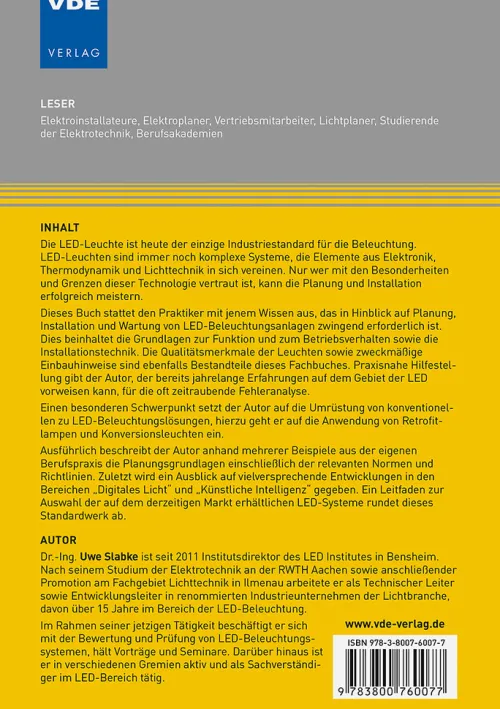 LED-Beleuchtungstechnik*Vde Verlag GmbH Clearance