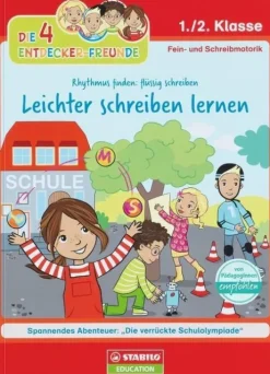 STABILO Buch Quali Trainer·Grundschule|Grundschule·Deutsch*Leichter schreiben lernen: Rhythmus finden, flüssig schreiben