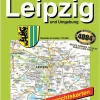 Leipzig und Umgebung 1 : 20 000. Buchstadtplan*Barthel Dr. New