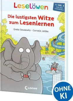 Kinder Loewe Verlag GmbH 6-10 Jahre-Leselöwen - Die lustigsten Witze zum Lesenlernen