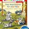 Leselöwen 1. Klasse - Drei Waschbären für alle Fälle*Loewe Verlag Hot