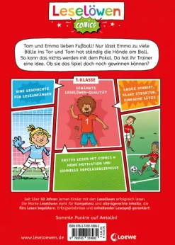 Loewe Verlag GmbH Graphic Novels-Leselöwen Comics 1. Klasse - Fußball, Tore, große Träume