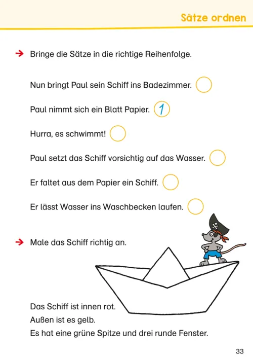 Tessloff Verlag Grundschule·Deutsch-Lesen üben 1. Klasse