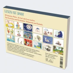 Carl Hanser Verlag Postkarten*Lesen ist doof Postkarten-Set
