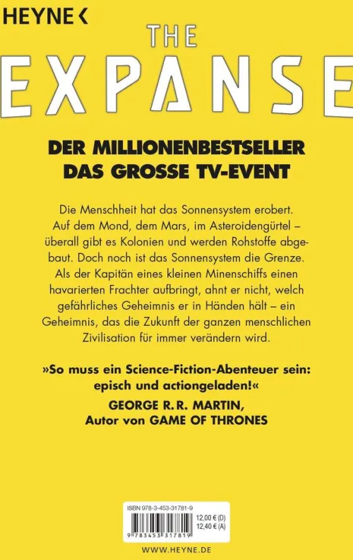 Heyne Taschenbuch Space Opera-Leviathan erwacht