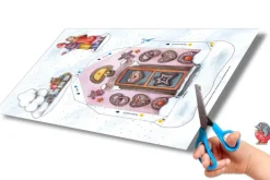 Lichterhaus Hänsel und Gretel basteln Bastelbogen Papiermodell*Atelier Color Online