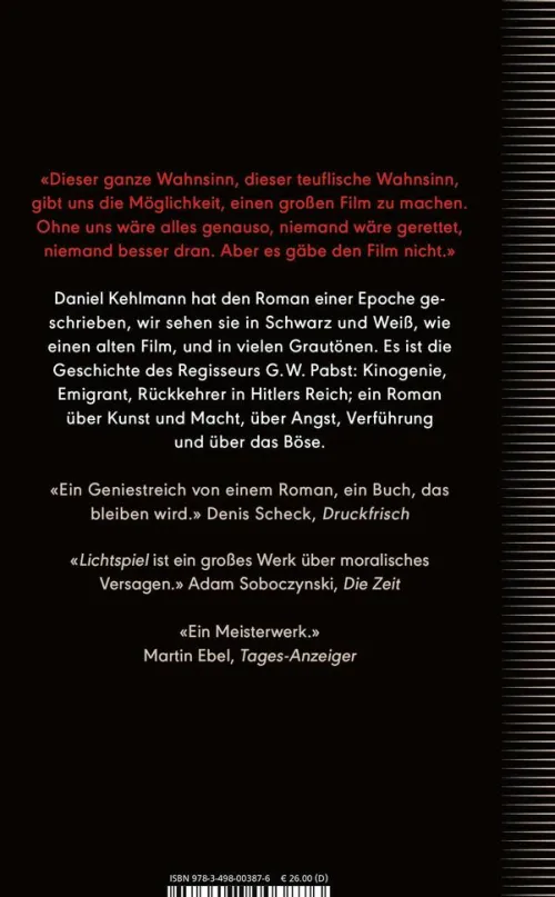 Rowohlt Verlag GmbH Historische Romane*Lichtspiel