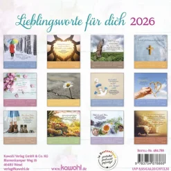 Lieblingsworte für dich 2026*Kawohl