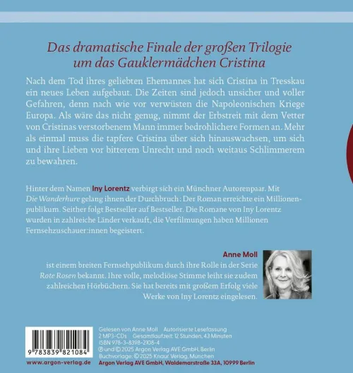 Argon Verlag GmbH Romane·Historische Romane*Lied der Rache