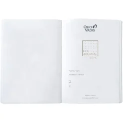 Quo Vadis Geburtstagskalender-Life Journal 21 Dot Pflaume