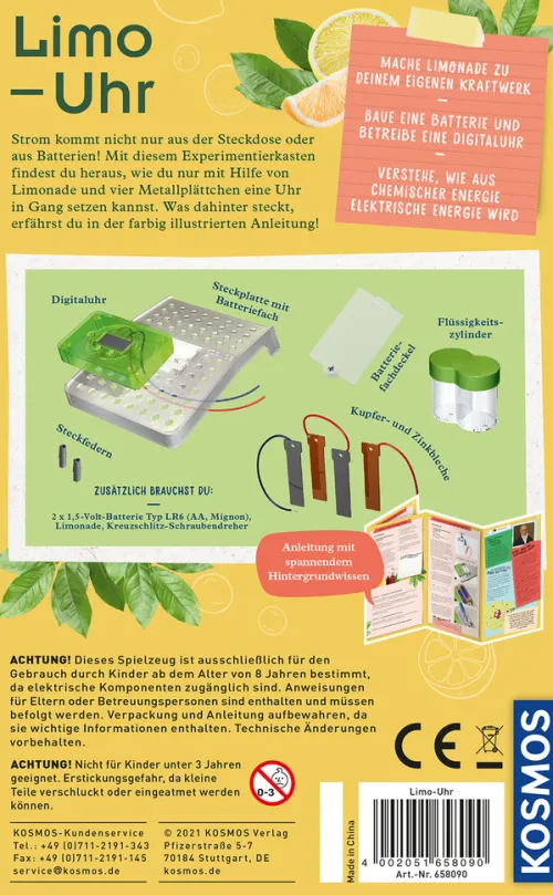 Limo-Uhr*Franckh-Kosmos Sale