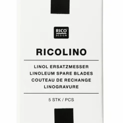 Rico Design GmbH & Co.KG Küche & Esszimmer*Linol Ersatzmesser, Inhalt: 5 Messer