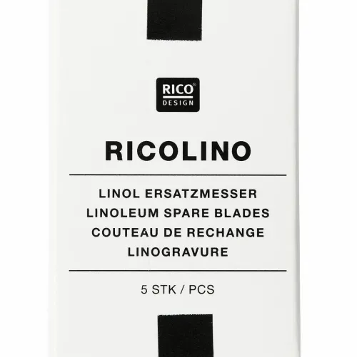 Rico Design GmbH & Co.KG Küche & Esszimmer*Linol Ersatzmesser, Inhalt: 5 Messer