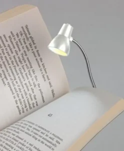 Bookchair Vertrieb Dekoration & Einrichtung*Little Lamp (Weiß) | LED Booklight Leselampe | Leselicht | Geschenk für Leser, Buchliebhaber | Deutsche Ausgabe