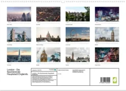 London - Die faszinierende Hauptstadt Englands. (Wandkalender 2026 DIN A2 quer), Monatskalender*Calvendo