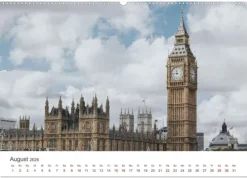 London - Die faszinierende Hauptstadt Englands. (Wandkalender 2026 DIN A2 quer), Monatskalender*Calvendo