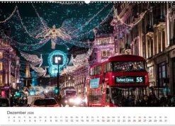 London - Die faszinierende Hauptstadt Englands. (Wandkalender 2026 DIN A2 quer), Monatskalender*Calvendo