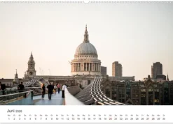 London - Die faszinierende Hauptstadt Englands. (Wandkalender 2026 DIN A2 quer), Monatskalender*Calvendo