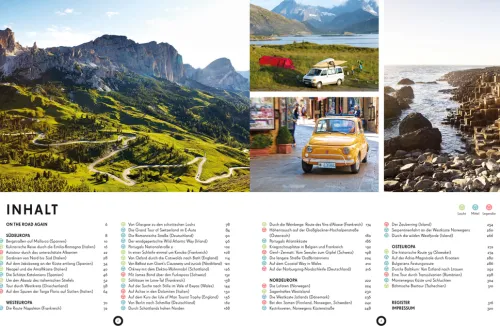 LONELY PLANET Bildband Legendäre Roadtrips in Europa*Mairdumont Sale