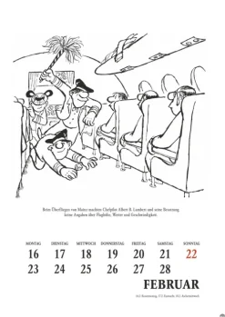 Heye Wandkalender-Loriot Heile Welt Halbmonatskalender 2026