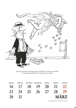 Heye Wandkalender-Loriot Heile Welt Halbmonatskalender 2026