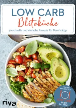 riva Verlag Schnelle Küche|Kochbücher Nach Zubereitung-Low-Carb-Blitzküche
