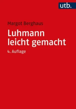 UTB GmbH Medienwissenschaft-Luhmann leicht gemacht