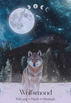 Königsfurt-Urania Spiritualität-Lunar Magic Orakel - 40 Mondorakel-Karten mit Booklet (Deutsch)