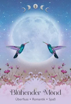 Königsfurt-Urania Spiritualität-Lunar Magic Orakel - 40 Mondorakel-Karten mit Booklet (Deutsch)