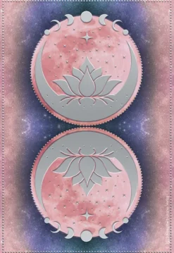 Königsfurt-Urania Spiritualität-Lunar Magic Orakel - 40 Mondorakel-Karten mit Booklet (Deutsch)