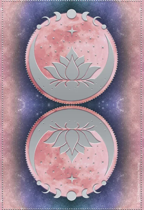 Königsfurt-Urania Spiritualität-Lunar Magic Orakel - 40 Mondorakel-Karten mit Booklet (Deutsch)