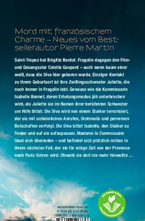 Madame le Commissaire und die panische Diva*Knaur Taschenbuch Sale