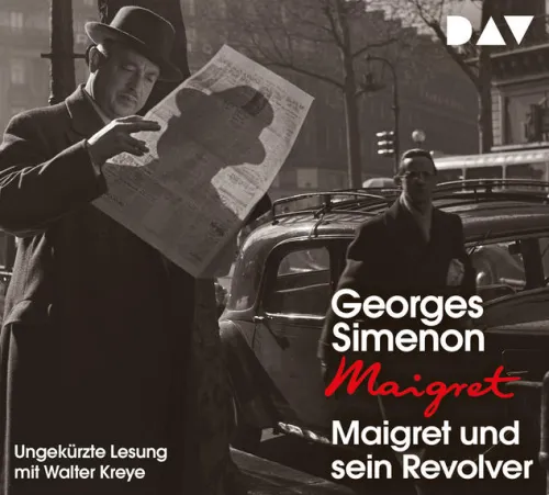 Der Audio Verlag, DAV Krimis & Thriller·Polizeiarbeit & Forensik|Krimis & Thriller·Cosy Crime-Maigret und sein Revolver,4 Audio-CD