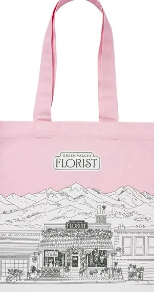 Main Street Tote Bag 'Green Valley Florist'*Knaur HC Outlet