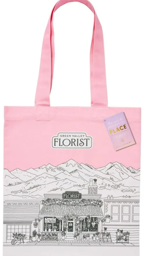 Main Street Tote Bag 'Green Valley Florist'*Knaur HC Outlet