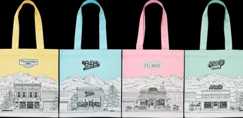 Knaur HC Schmuck & Accessoires*Main Street Tote Bag 'Green Valley Moe's Diner'